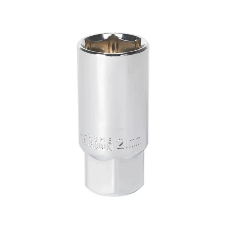 Sealey Spark Plug Socket 21mm 1/2"Sq Drive Magnetic