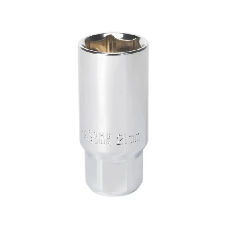 Sealey Spark Plug Socket 21mm 3/8"Sq Drive Magnetic