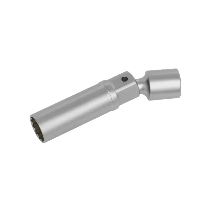 Sealey Spark Plug Socket with Universal Joint 14mm 3/8"Sq Drive 12-Point