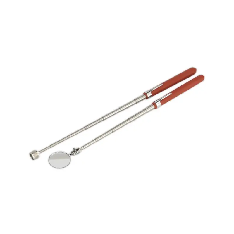 Sealey Telescopic Magnetic Pick-Up & Mirror Set 2pc