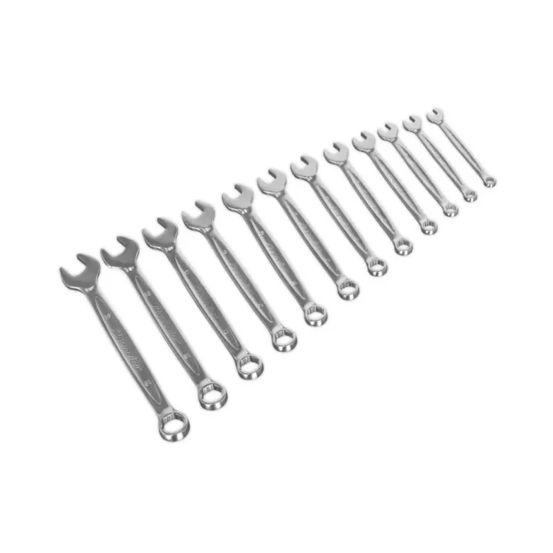 Sealey Combination Spanner Set 12pc Lock-On 6pt - Metric