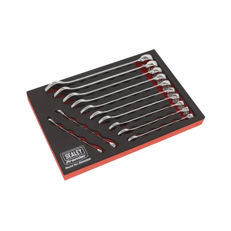 Sealey Combination Spanner Set 12pc - Metric