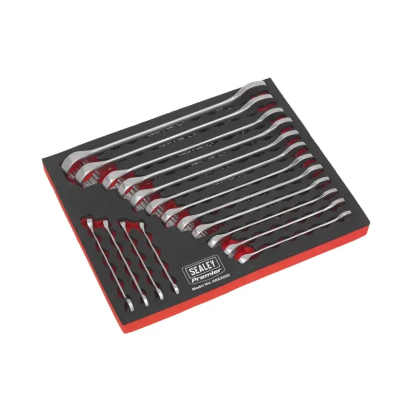 Sealey Combination Spanner Set 16pc Metric