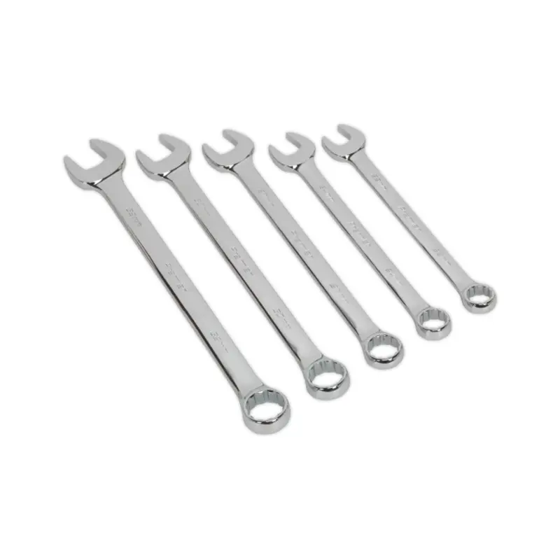 Sealey Combination Spanner Set 5pc Jumbo Metric