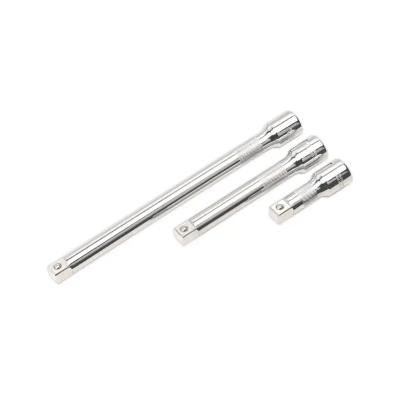 Sealey Extension Bar Set 3pc 1/2"Sq Drive