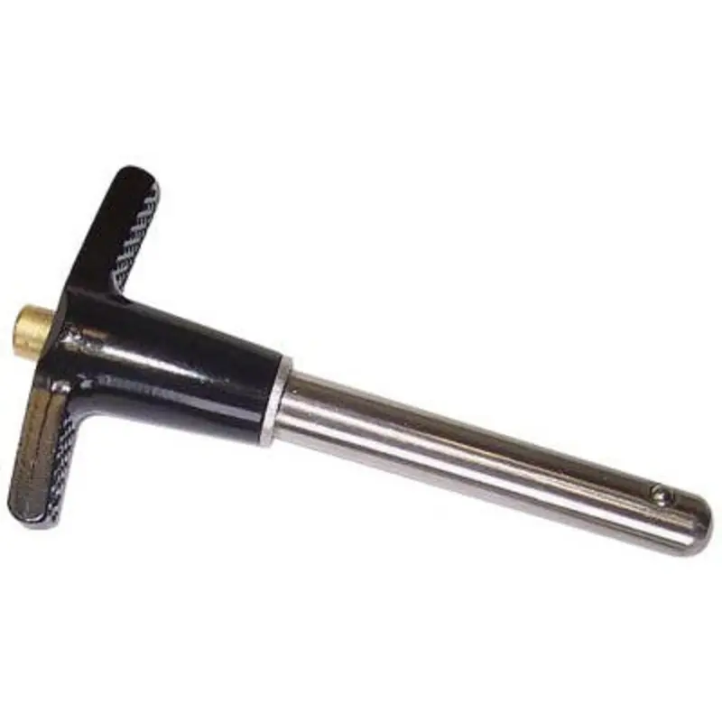 Vlier M8 x 30mm Black T-Handle Ball Locking Pin