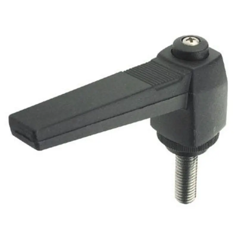 Wixroyd M8 x 50 Black Thermoplastic Adjustable Clamping Lever