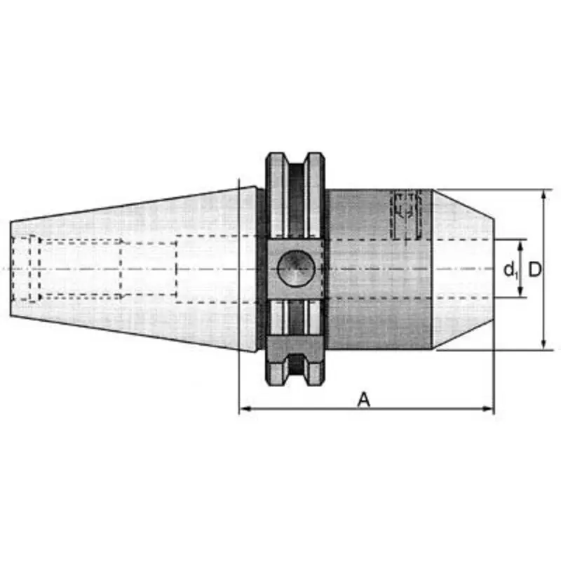 Kennametal SK50 32mm x 100 Gauge Length Precision Weldon Toolholder