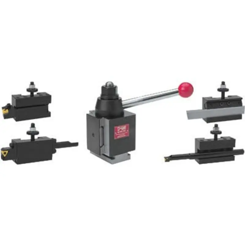 Dorian Tools 5 Piece Super Quick Change Toolpost Set 0-12 Swing #SD25AXA-FTB