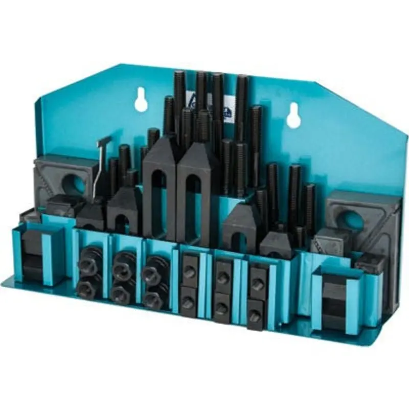 Gibraltar 18mm M16 x 2mm 52 Piece Heavy Duty T-Slot Clamp Kit