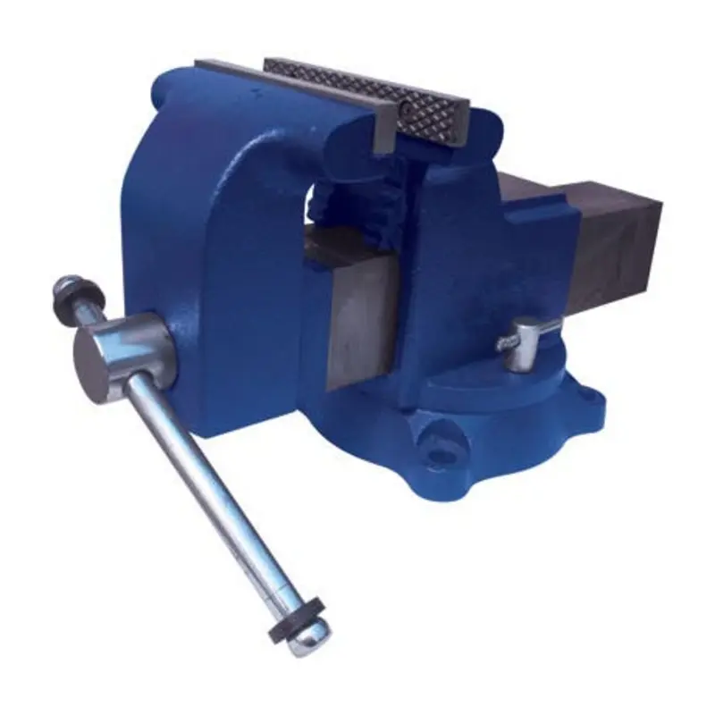 Gibraltar 5in Bench Vice With Swivel Base