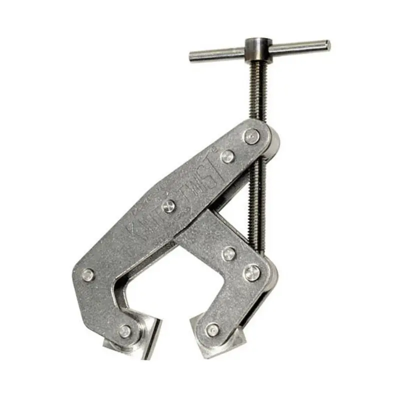 Kant Twist 4-1/2in Stainless Steel T-Handle Deep Throat Cantilever Clamp