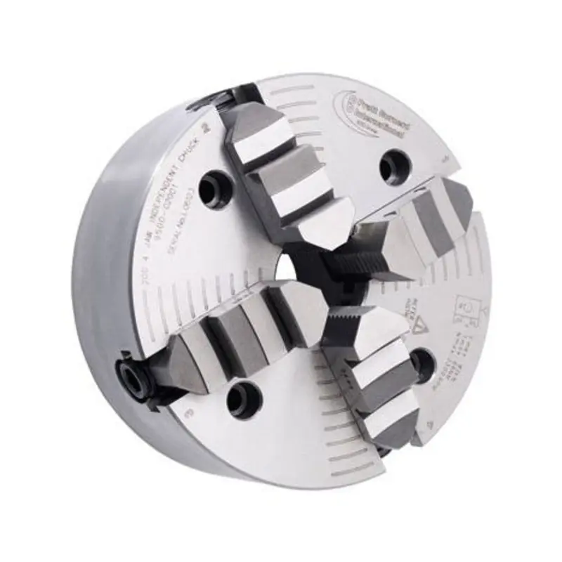 Pratt Burnerd 250mm Iron 4-Jaw Metric Independent Chuck