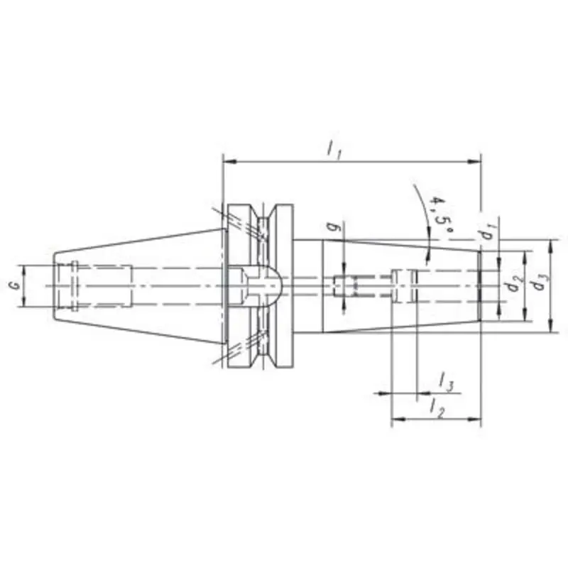 Gewefa BT50 16mm x 100 Gauge Length Shrink Fit Toolholder