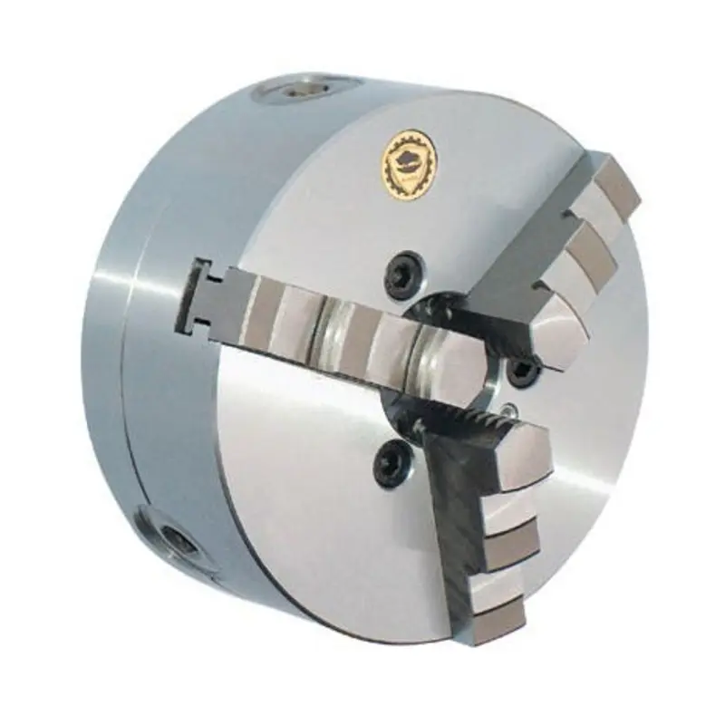 Bison 160mm Pre Steel Body D1-4 3 Jaw Scroll Chuck - 3544-160/4