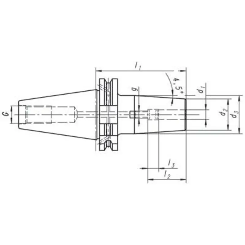 Gewefa BT40 10mm x 80 Gauge Length Shrink Fit Toolholder