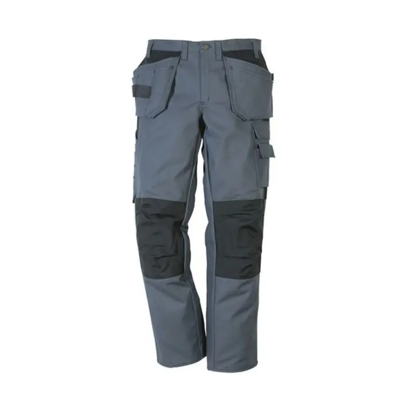 Fristads Kansas Prostretch Work Trousers - Black/Grey  | MSC Industrial Supply Co.