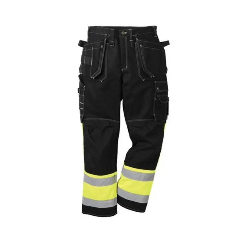Fristads Kansas Hi-Vis Trousers - Black  | MSC Industrial Supply Co.