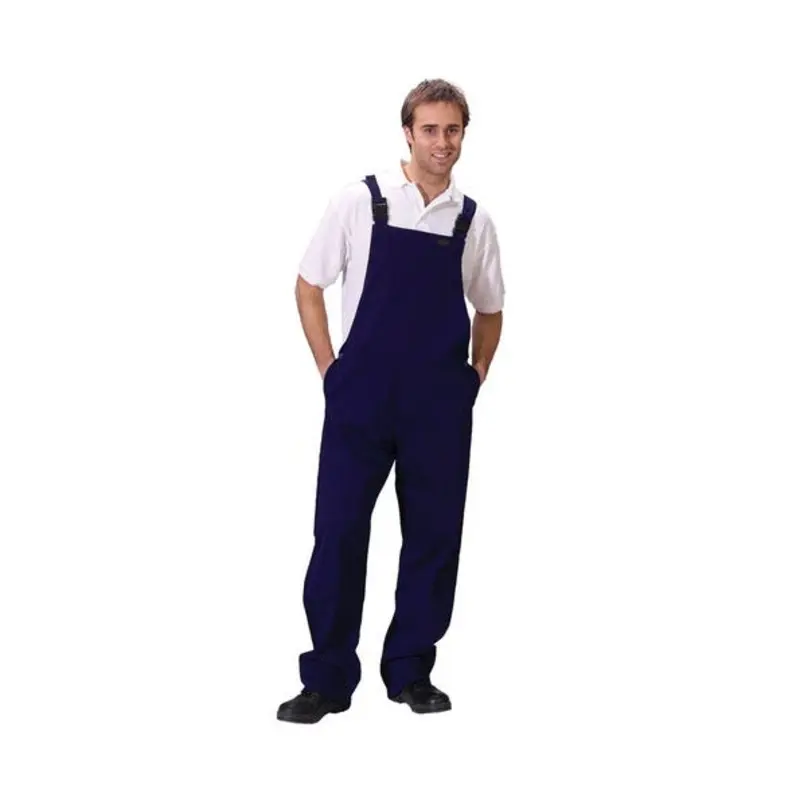 Select Drills Cotton Bib and Braces - Navy  | MSC Industrial Supply Co.