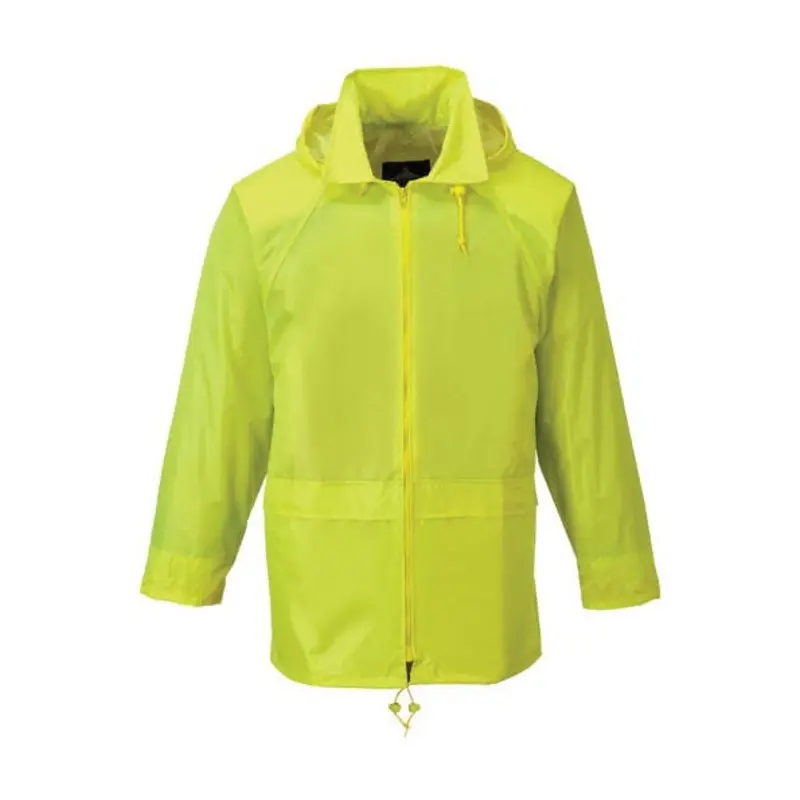 Portwest Size XL -Classic Rain Jacket - Yellow