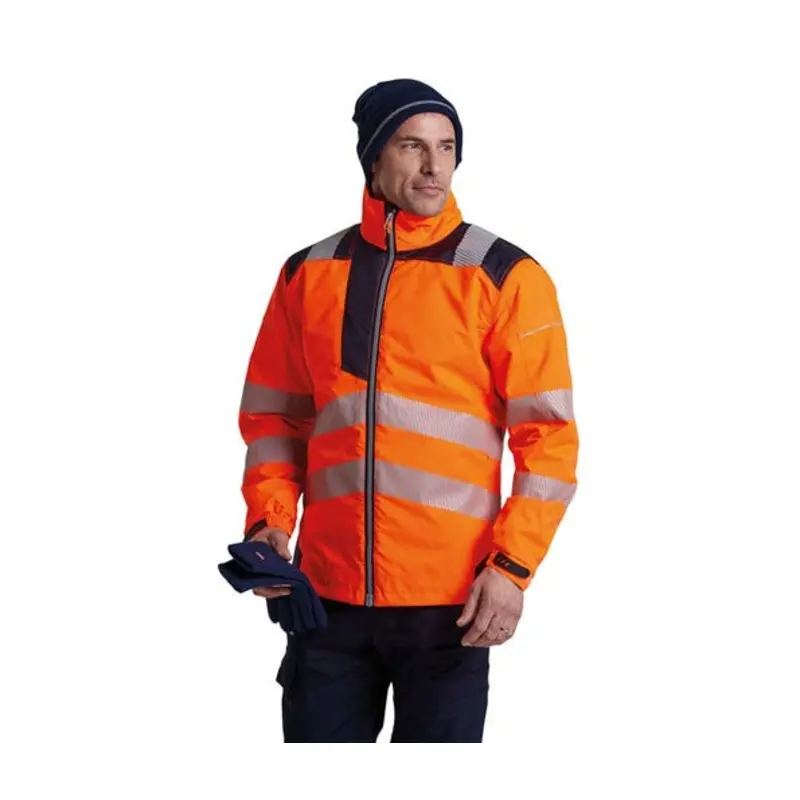 Portwest Size XL - Hi-Vis Worker Jackets - Black/Orange