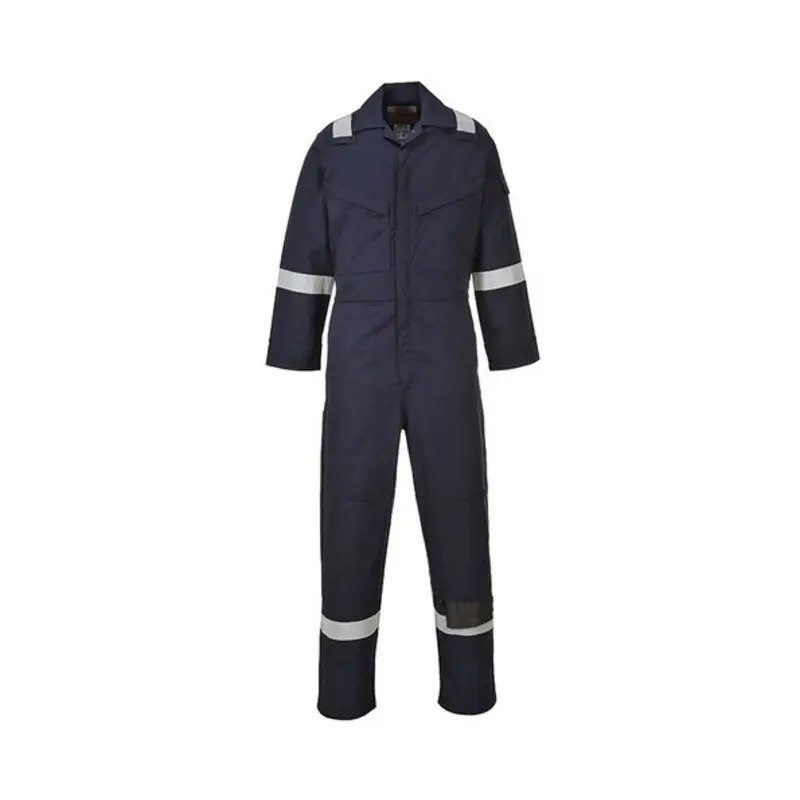 Portwest Size XS - Coveralls Flame Resistant Anti-Static - Navy