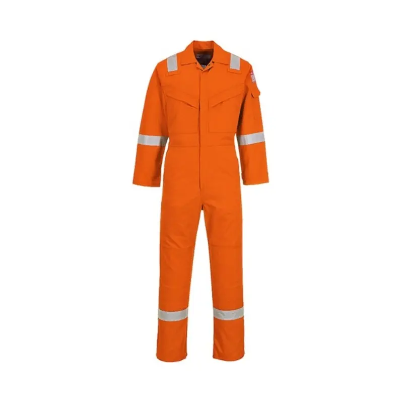 Portwest Size XS - Coveralls Flame Resistant Anti-Static - Orange