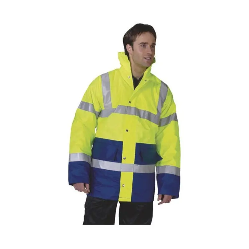 Select Size XL Jacket 2 Tone JacketHi-Vis - Yellow/Navy