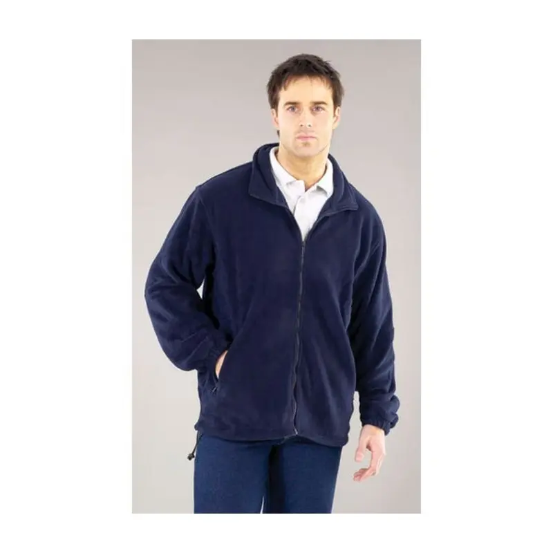 Select Size S 300g Fleece Jacket- Navy