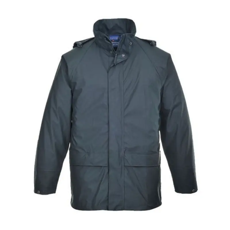 Portwest Size S - Sealtex Classic Waterproof Jacket - Navy