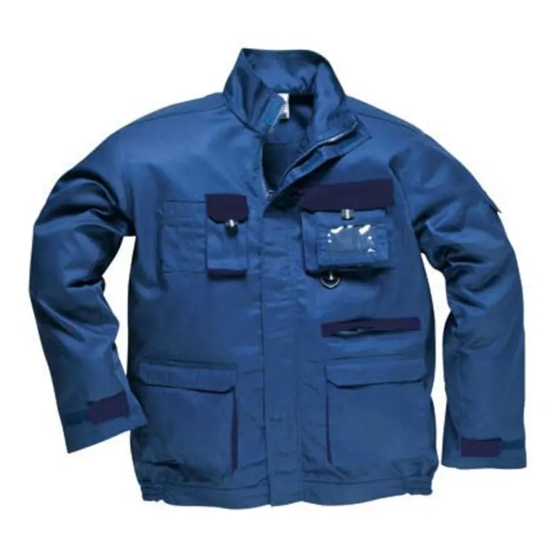 Portwest Size S - Texo Contrast Jacket Royal - Blue
