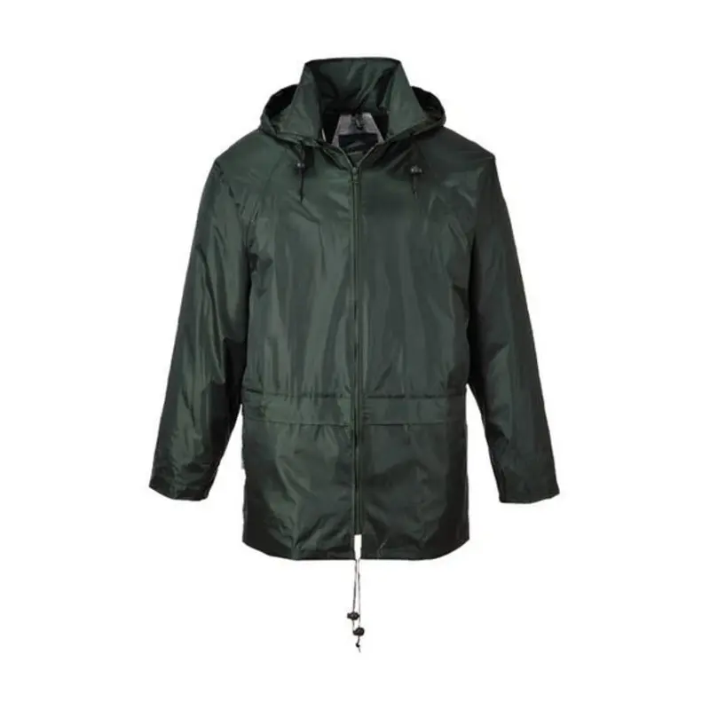 Portwest Size M - Classic Rain Jacket - Olive Green