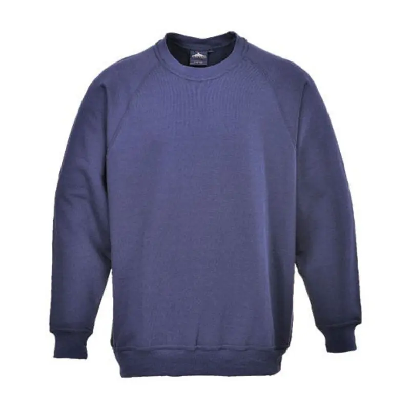 Portwest Size S - Roma Sweatshirt - Navy