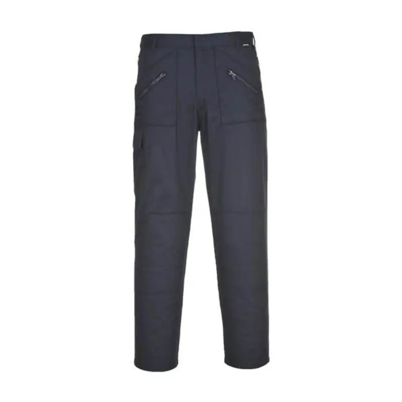 Portwest Size W44 L31 Regular - Action Trousers - Navy