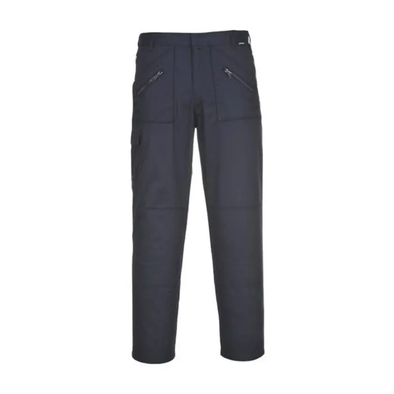Portwest Size W46 L31 Regular - Action Trousers - Navy