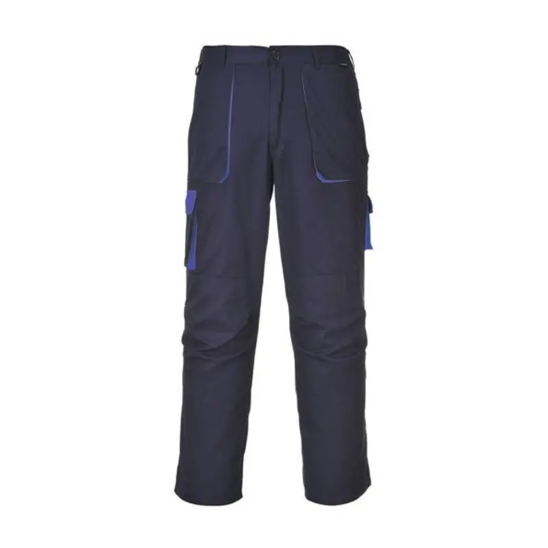 Portwest W32-34 L31 M - Texo Contrast Trouser - Navy
