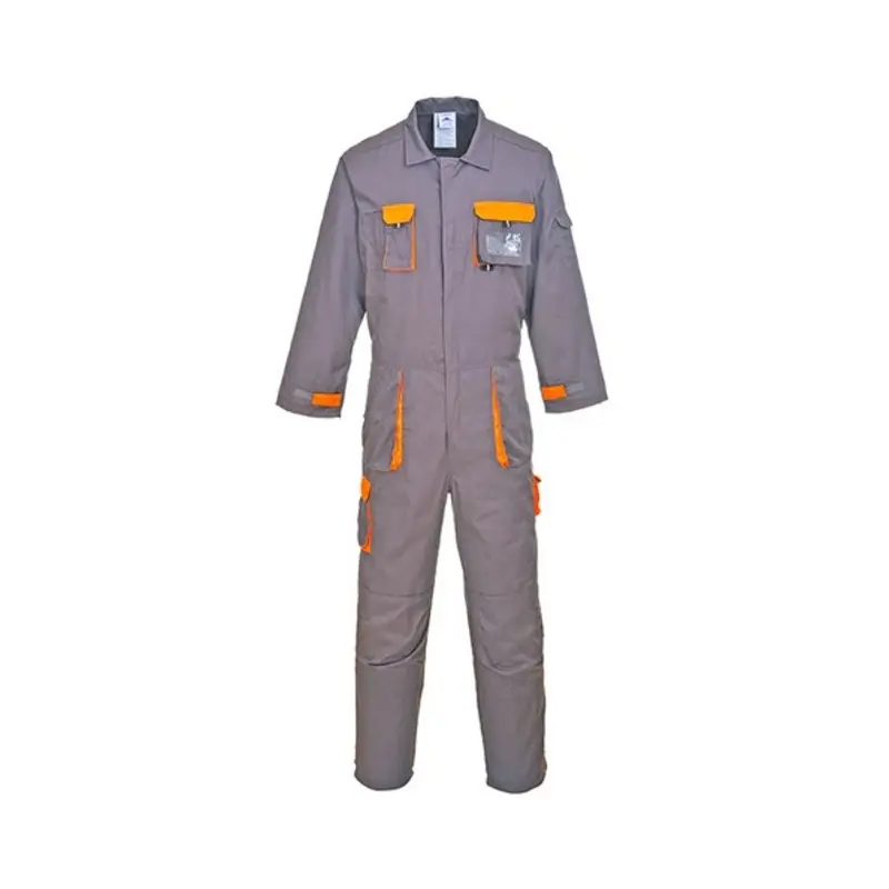 Portwest Size M 38 - 40in - Texo Contrast Coverall - Grey