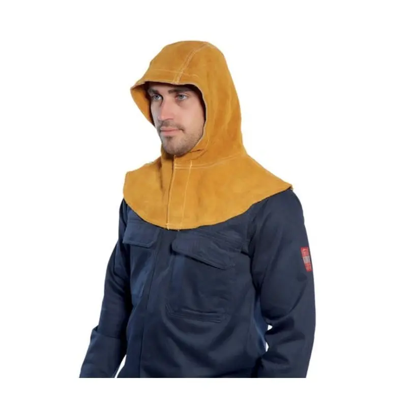 Portwest Leather Welding Hood - Tan