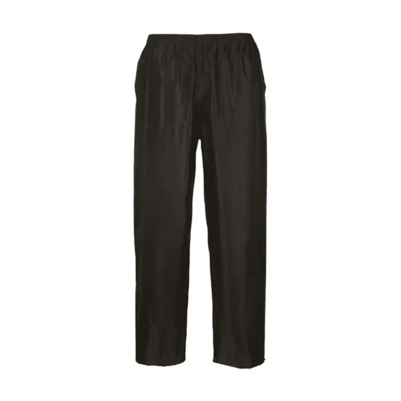 Portwest Size L - Classic Rain Trousers - Black