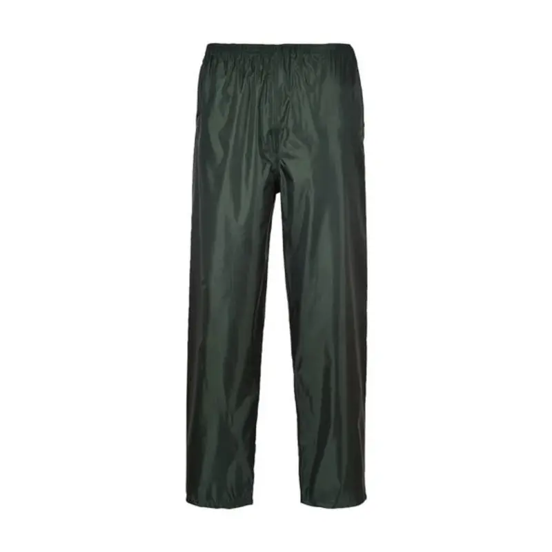 Portwest Size L - Classic Rain Trousers - Olive Green