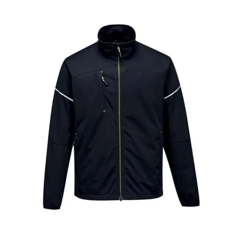 Portwest Size L - Softshell Flex Work Jackets - Black