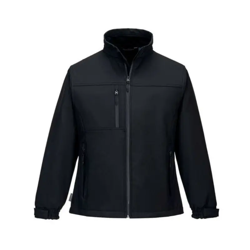Portwest Size L - Ladies Softshell Work Jackets - Black