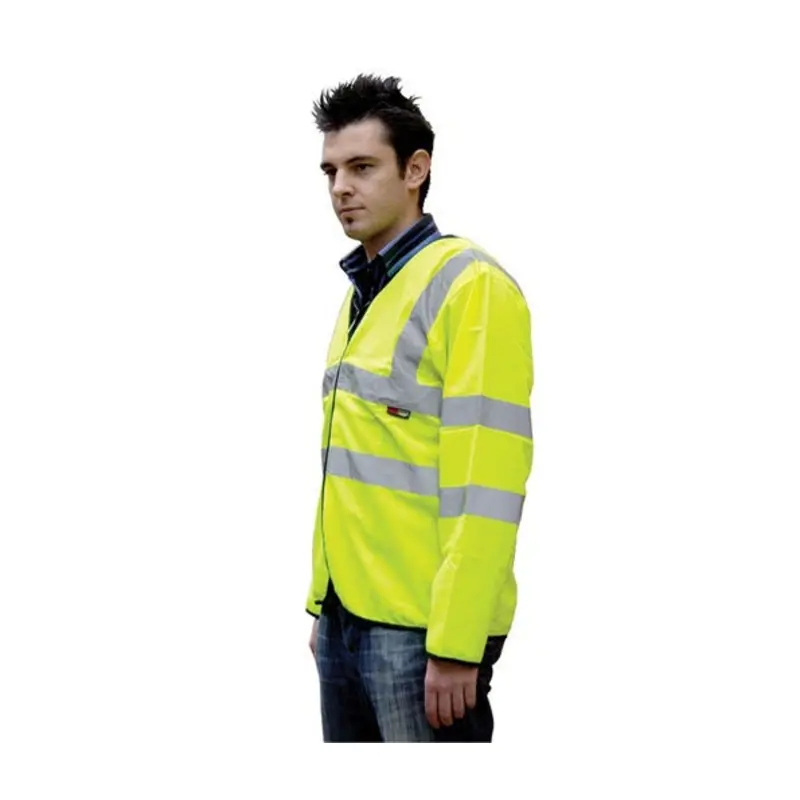 JSP Size L - Hi-Vis Long Sleeve Waistcoat