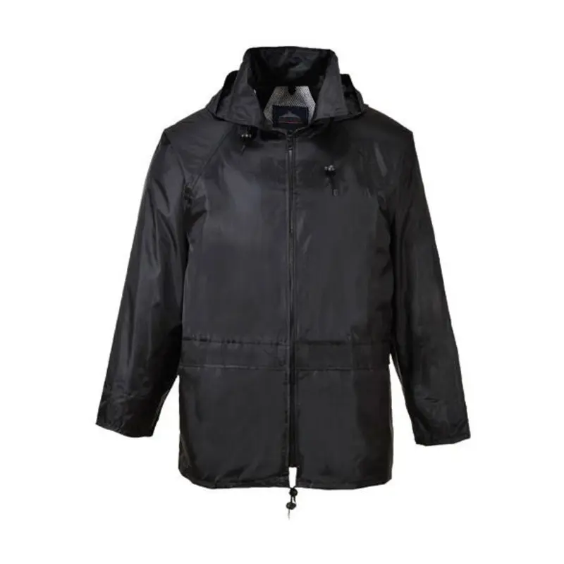 Portwest Size XL - Classic Rain Jacket - Black