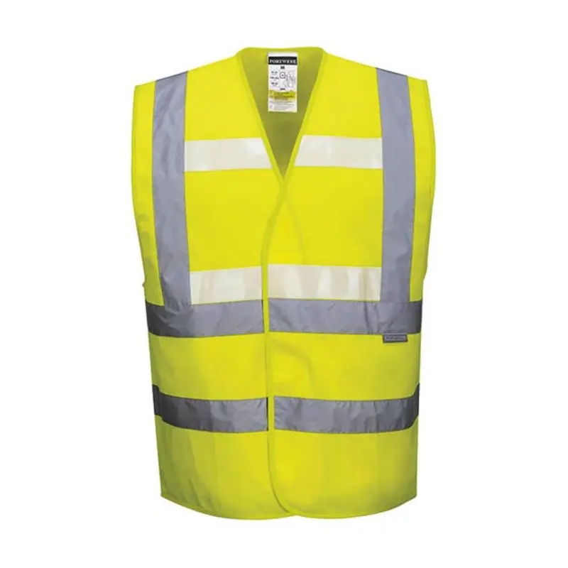 Portwest Size XXL/3XL Glowtex Hi-Vis Vest - Yellow
