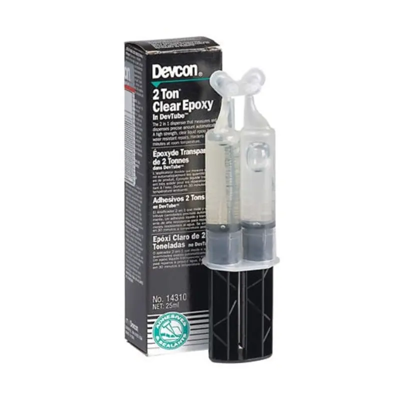 Devcon Two Ton Clear Epoxy Adhesives  | MSC Industrial Supply Co.