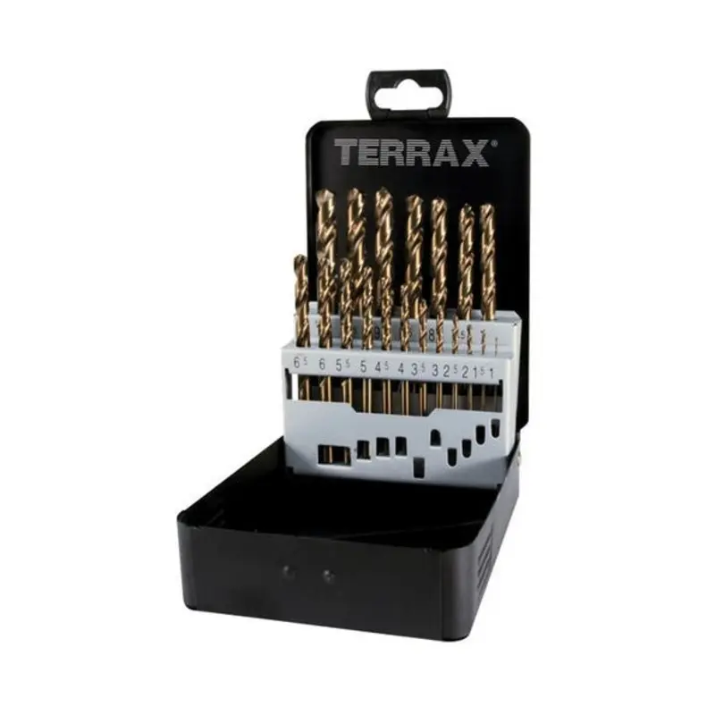 Ruko 19PC 1-10mm Cobalt Twist Drill Set
