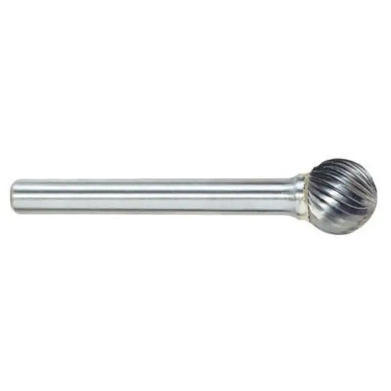 Hertel 15.8 x 6mm Ball Shape with Single Cut Burr