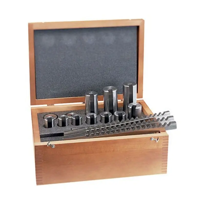 Dumont #80 Plain Bush Metric Broach Set