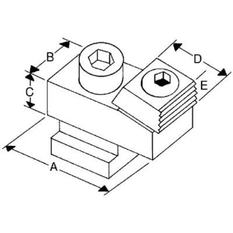 Mitee-Bite T-Slot Toe Clamps  | MSC Industrial Supply Co.